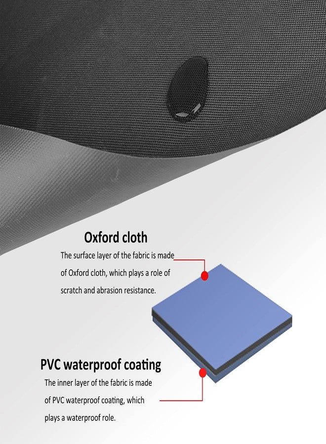 REEVAA Window Tint Tools Apron, Gardening Tool Waist Bag, Tool Pouch with Adjustable Belt, Heavy Duty Waterproof Oxford Utility Belt for Vinyl Wrap (7 Pockets) - Image 5